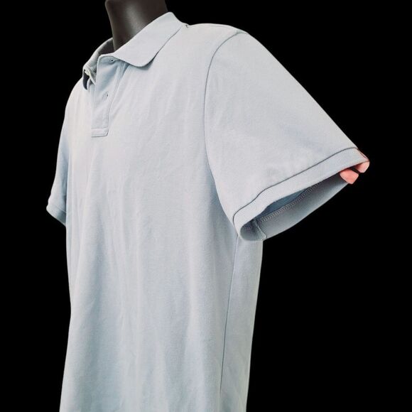 2/$20 Old Navy Light Blue Classic Fit Polo Golf Shirt Top Size: XL - Picture 5 of 8